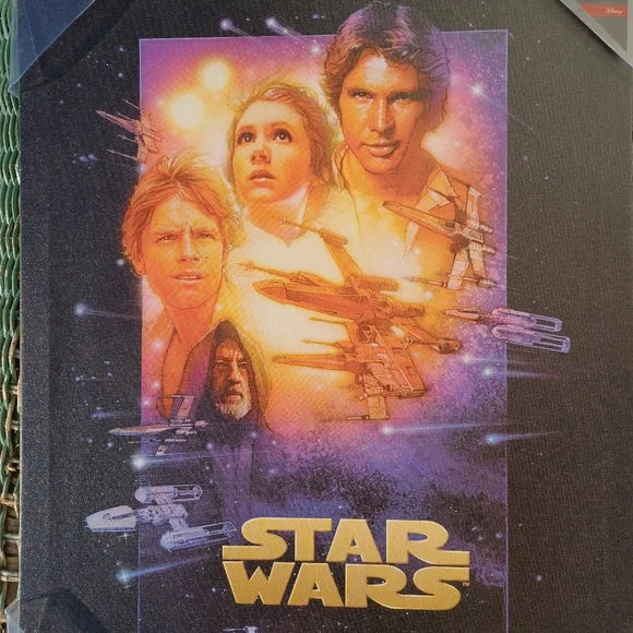 Canvas NWT Star Wars Art On - Picture 2 of 8